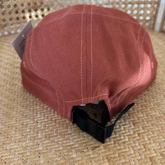 NWT Huf Hat Overdyed Volley Orange 5-Panel With Buckle Adjustable Back OS - Picture 6 of 10